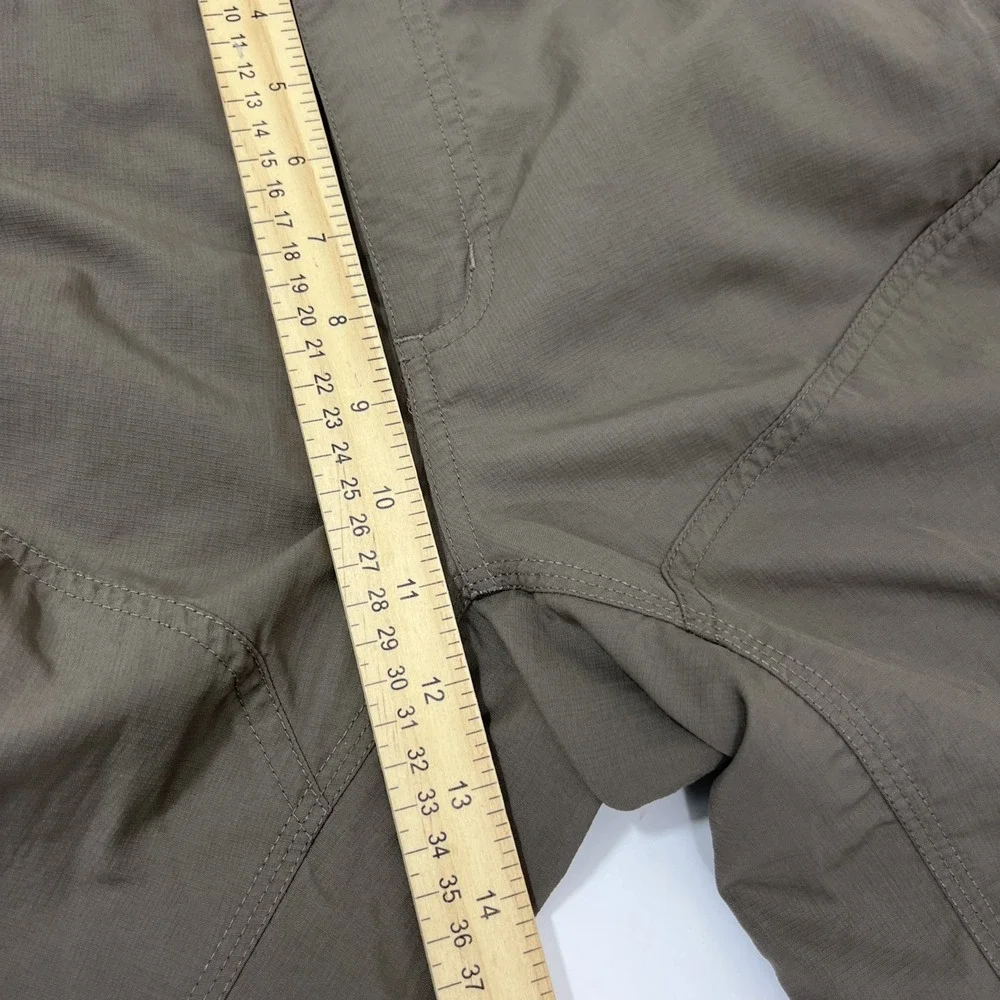 The North Face Men's Size 36 Khaki Brown Convertible Cargo Hiking Pants